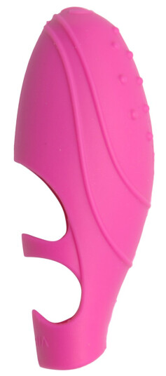 Frisky Bang Her G-punkts Fingervibrator      - Lyserosa