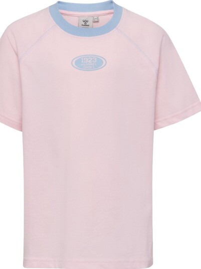Hummel T skjorte   HmlTimmi   Raglan   Ballerina   Hummel   2 år (92)   T skjorte Lyseblå Rosa