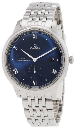 Omega Herreklokke 434.10.41.20.03.001 De Ville Prestige Blå/Stål