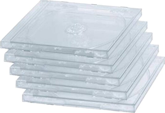 CD Cover Enkel Standard Utgave Jewelcase 10 pk med blankt innercover