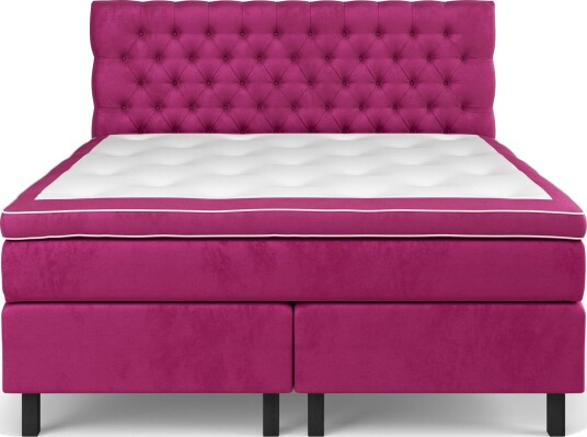 Celine Kontinentalseng 180x200 cm Rosa/Fløyel