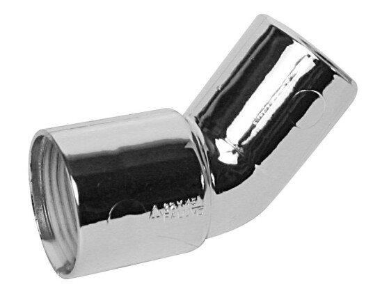 Faluplast 2910381 Bøy 45° enkeltmuffe 32 mm Innendørsavløp