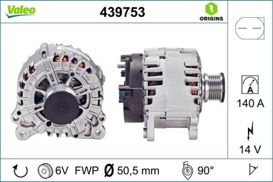 Dynamo VALEO 439753