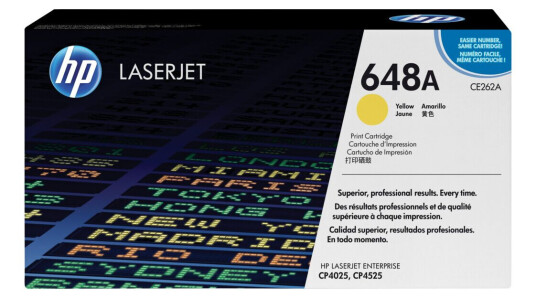 HP 648A 1 STYKKER ORIGINAL GULT