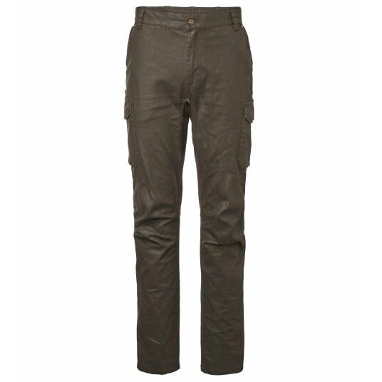 Chevalier Men"s Vintage Pants Leather Brown 58