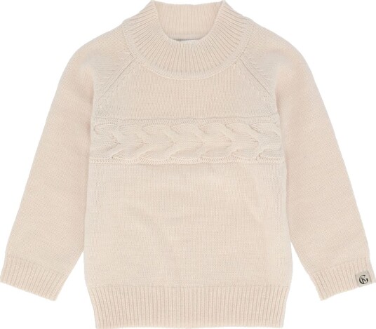 Gullkorn Leu Strikkegenser   beige melert (134)   134