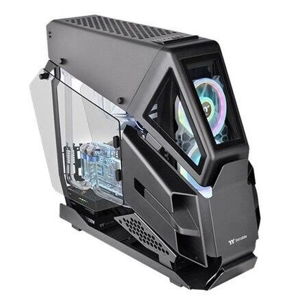 Thermaltake AH T600 Full Tower Kabinett med Herdet Glass - Svart Thermaltake AH T600 Full Tower Kabinett med Herdet Glass - Svart