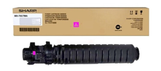 Sharp MX75GTMA Tonerkassett magenta 60.000 sider