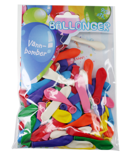 Ballonger vannbomber 90pk ass