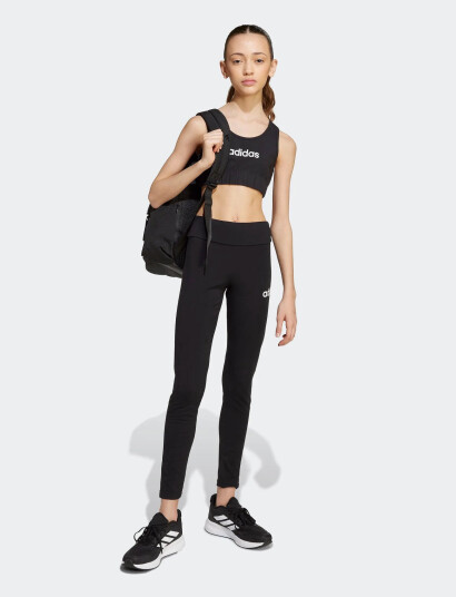 adidas Sportswear Jg Lin Bra Top Black 128 adidas Sportswear Jg Lin Bra Top Black 128