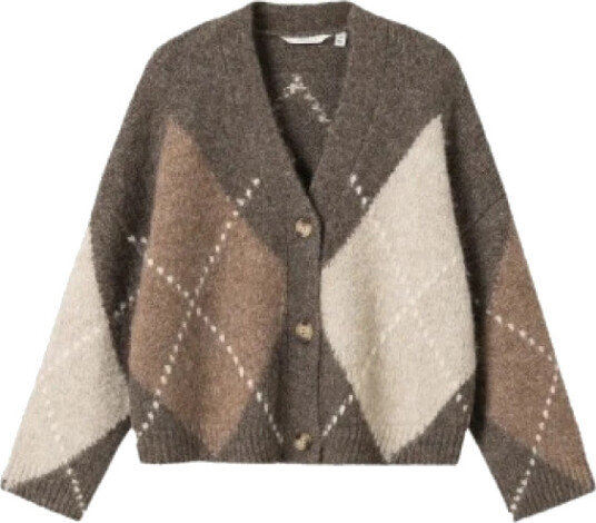 Noella N Laiana Knit Cardigan Brown L/XL Noella N Laiana Knit Cardigan Brown L/XL