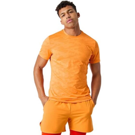 Bjørn Borg Borg Performance T Shirt Herre Sun Orange L