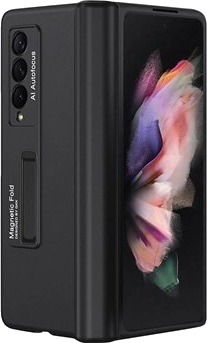 GKK Magnetic Fold Samsung Galaxy Z Fold3 5G Hybrid-deksel Svart