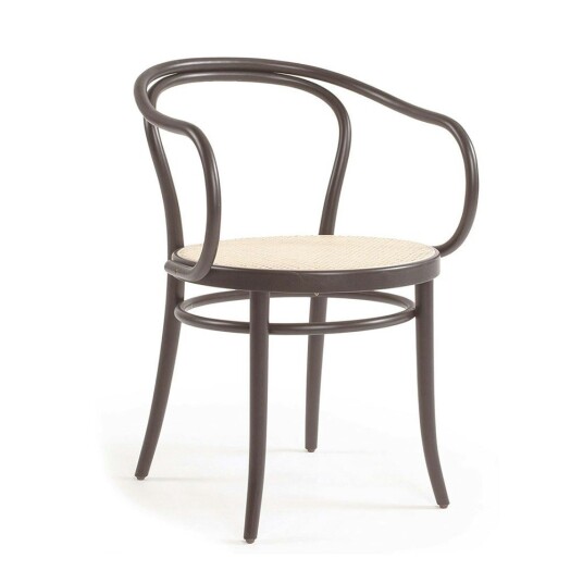 Ton No 30 Stol Med Armlener Rotting Coffee