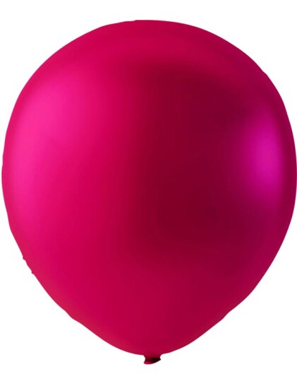 Partydeco 100 stk 23 cm MEGAPACK Rosa Metallic Ballonger