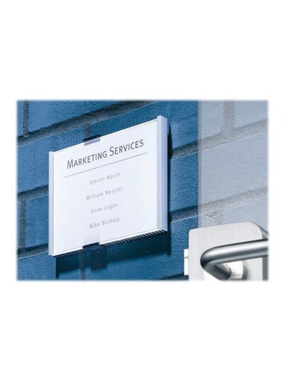 DURABLE Drskilt INFO SIGN 210x148.5mm A5 liggende