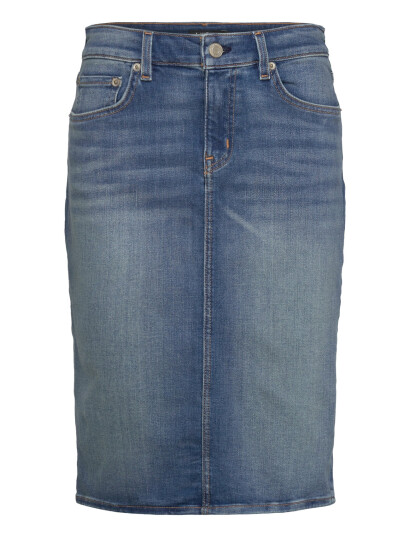 Lauren Ralph Lauren Denim Skirt - Blue - 34
