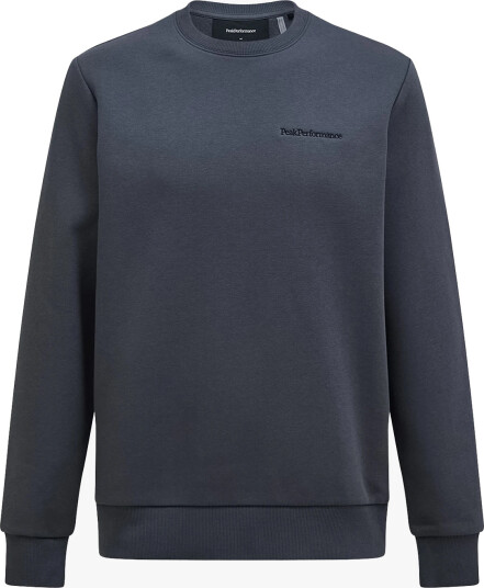 Peak Performance Original Small Logo Crew Grå XL