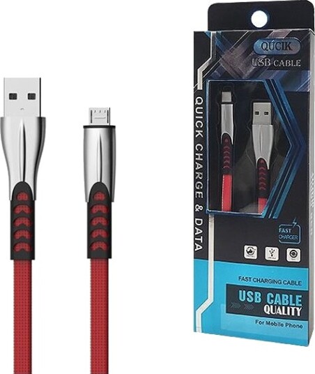 Usb-Kabel Somostel Usb-A Til Microusb 1 M Rød