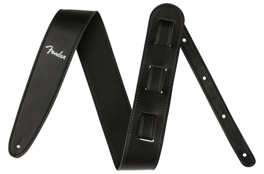 Fender Vegan Leather Straps Black