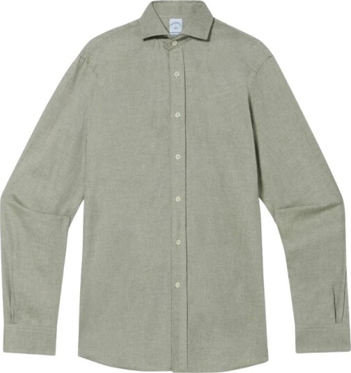 Brooks Brothers Herre Skjorter Grønn L,