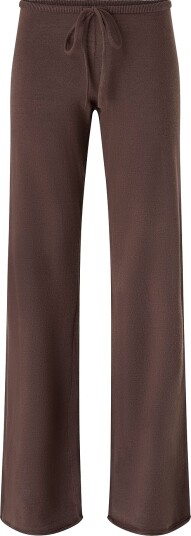 Gina Tricot Bukse Knitted Trousers Brun Gina Tricot Bukse Knitted Trousers Brun