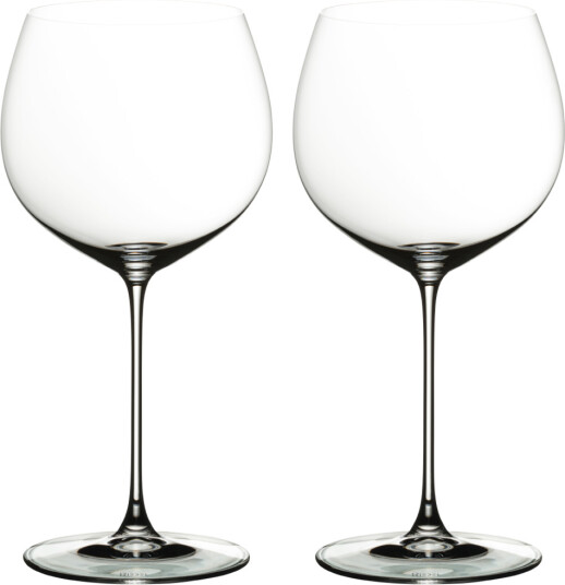 Riedel Veritas eikefat Chardonnay vinglass 2-pakning 62 cl