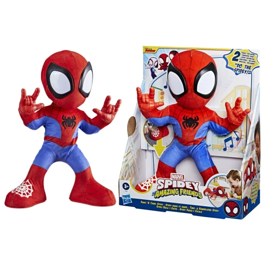 Spidey Dance & Crawl Interaktiv Figur 30 cm fra Spidey & His Amazing Friends