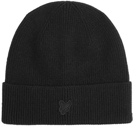 Lyle & Scott Tonal beanie lue til barn Jet Black Lyle & Scott Tonal beanie lue til barn Jet Black