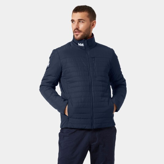 Helly Hansen Herre Crew Insulator 2.0 Fôret Seilerjakke Marineblå 3xl