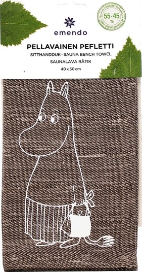 Emendo Moominmamma Seat Cover 40 X 50 Cm - BROWN - One Size