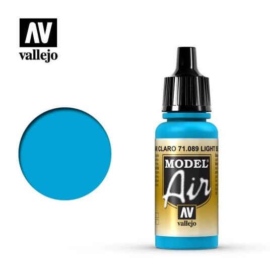 Vallejo Model Air Light Sea Blue 17ml (71.089)