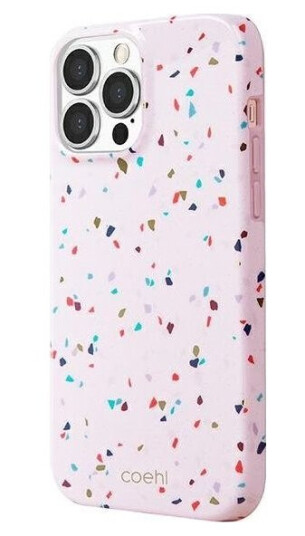 Uniq Coehl Terrazzo-Deksel Iphone 13 Pro Max 6,7" Rosa/Rød Rosa Uniq Coehl Terrazzo-Deksel Iphone 13 Pro Max 6,7" Rosa/Rød Rosa