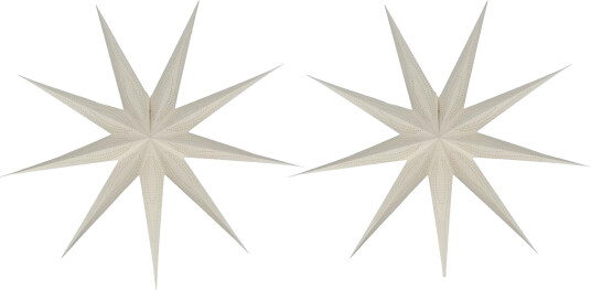 Scandi Living Veil adventsstjerne Ø90 cm 2 pakning Scandi Living Veil adventsstjerne Ø90 cm 2 pakning
