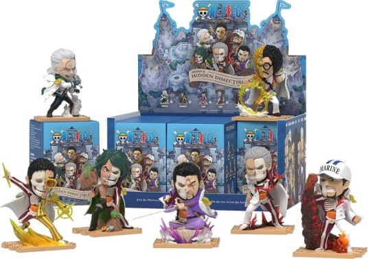 Mighty Jaxx Blind Box actionfigur One Piece Series 8 Marines Mighty Jaxx Blind Box actionfigur One Piece Series 8 Marines