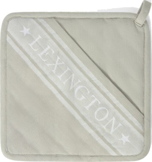 Lexington Icons gryteholder stjerne 25x25 cm salviegrønn/hvit Lexington Icons gryteholder stjerne 25x25 cm salviegrønn/hvit