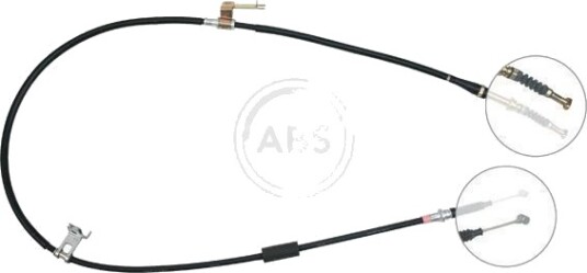 A.B.S. K14647 Tautrekk håndbremse A.B.S. K14647 Tautrekk håndbremse