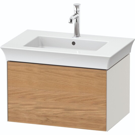 Duravit White Tulip Servantskap 1 skuff 68,4x45,8x41 cm Eik/Nordisk Hvit Matt