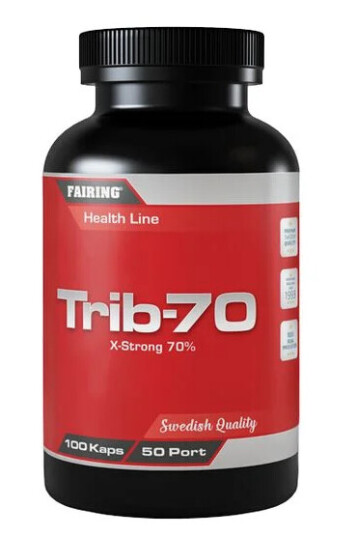Tribulus Trib-70, 100 kapsler