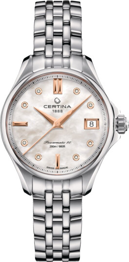 Certina DS Action Powermatic 80 C0322071111600 - Dame - 34 mm - Analog - Automatisk - Safirglass