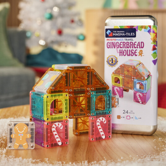 Magna Tiles Travel Gingerbread House