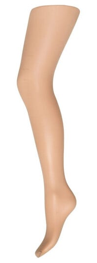 Decoy Silk Look strømpebukser beige  XXXL Kvinner