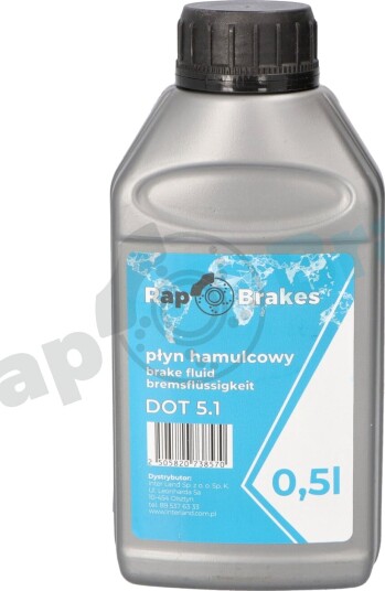 Bremsevæske RAP BRAKES R LPH05 5.1 0.5L Bremsevæske RAP BRAKES R LPH05 5.1 0.5L