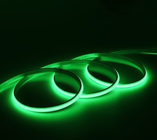 Ledlife 5m 9W/m Grønn Dot free COB LED strip 24V DC IP67 240 LED pr. meter 5 års garanti