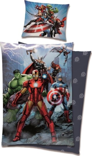 Avengers Sengetøj 140 X 200 100 Procent Bomuld