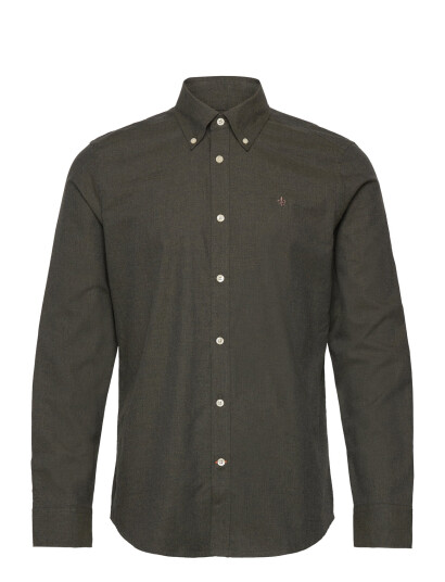 Morris Watts Flannel Shirt Slim Fit Khaki green XXL Morris Watts Flannel Shirt Slim Fit Khaki green XXL