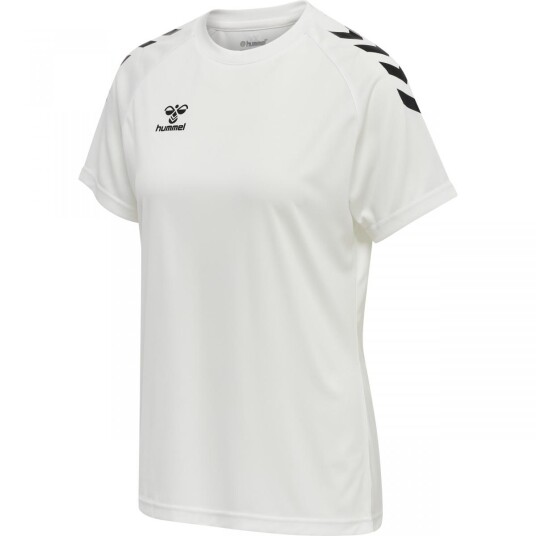 Hummel Hmlcore Xk Core Poly T-Shirt S/S Woman Dame 9001 White M