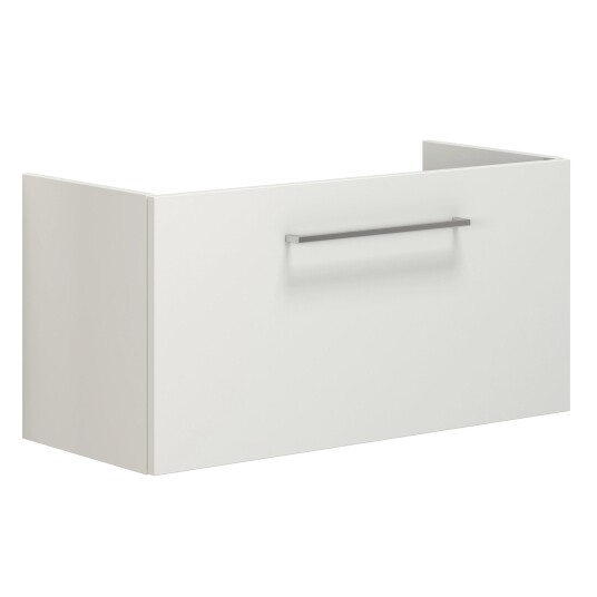 Dansani Mido+ Slim Servantskap 1 Skuff B50-80xd35cm Uten Servant Hvit Matt / 80cm