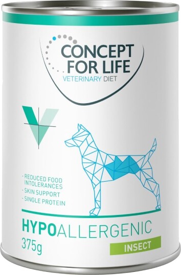 Concept For Life Vet Våtfôr Veterinary Hypoallergenic Diet Insect 24 X 375 G