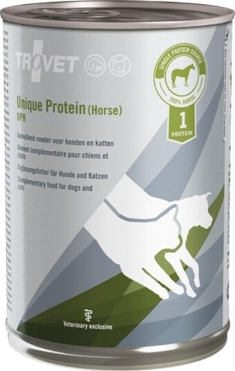 Trovet Uph Unique Protein Med Hestekjøtt Til Hund Og Katt 400 G Trovet Uph Unique Protein Med Hestekjøtt Til Hund Og Katt 400 G